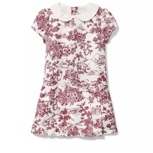 Janie and Jack  Berry Toile Print Dropwaist Dress